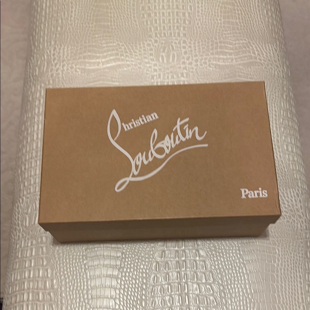 Authentic Christian Louboutin shoebox